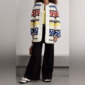 ISABEL MARANT ÉTOILE
Himemma reversible jacquard-fleece and shell jacket